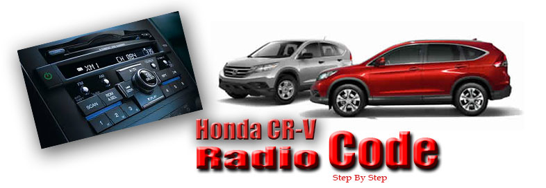 Honda CRV Stereo Code