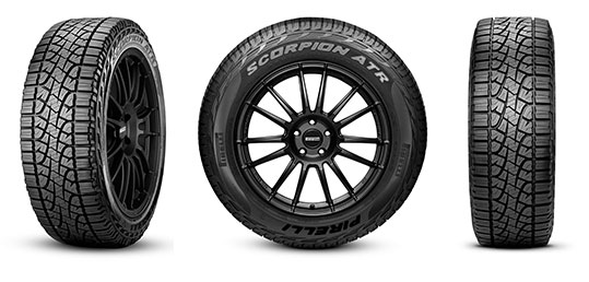 Pirelli Scorpion ATR honda tires