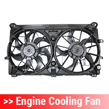 2005 honda civic engine cooling fan