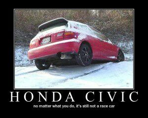 making fun of Honda civics