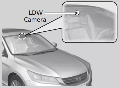 LDW camera sensor